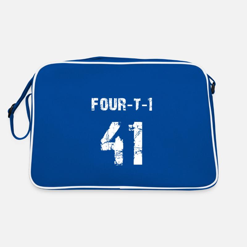 41 Sport Fan oder 41. Geburtstag Trikot Geschenk Retro Tasche
