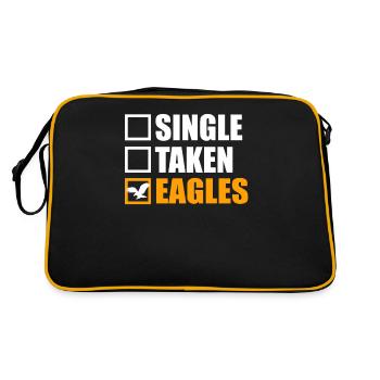 adelaar, eagle, aigle - Sac Retro - noir/or - Dos