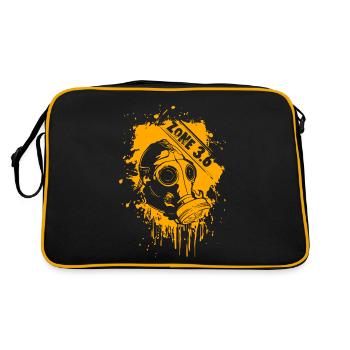 Tchernobyl T-shirt Zone 3.6 Postapocalypse Gaming - Sac Retro - noir/or - Dos