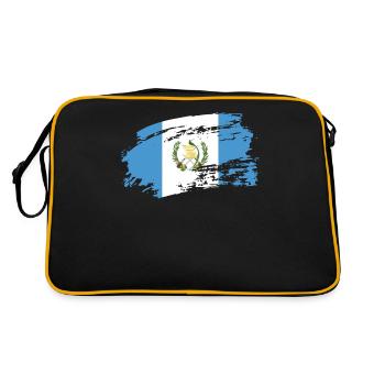 guatemala guatemala - Retro Bag - black/gold - Back