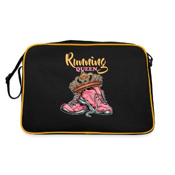 Course princesse course jogging - Sac Retro - noir/or - Dos