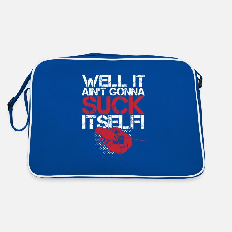 Well, it won't suck itself - Crawfish Retro Bag