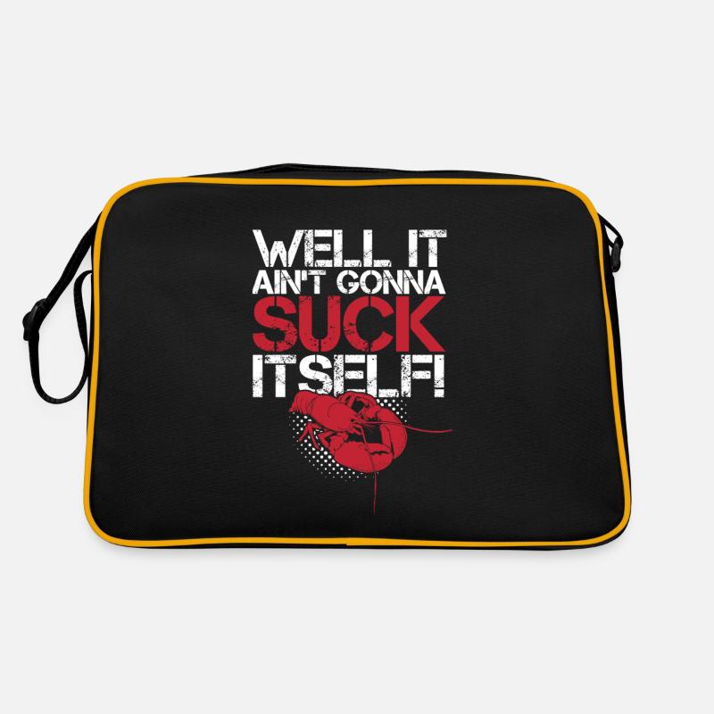 Eh bien, il ne se sucera pas lui-même - Crawfish Sac Retro