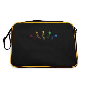 Contact Jonglerie Lgbt Arc-En-Ciel Jonglerie - Sac Retro - noir/or - Dos