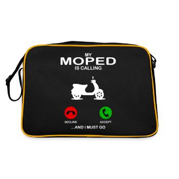 moped - Retro Bag - black/gold - Back