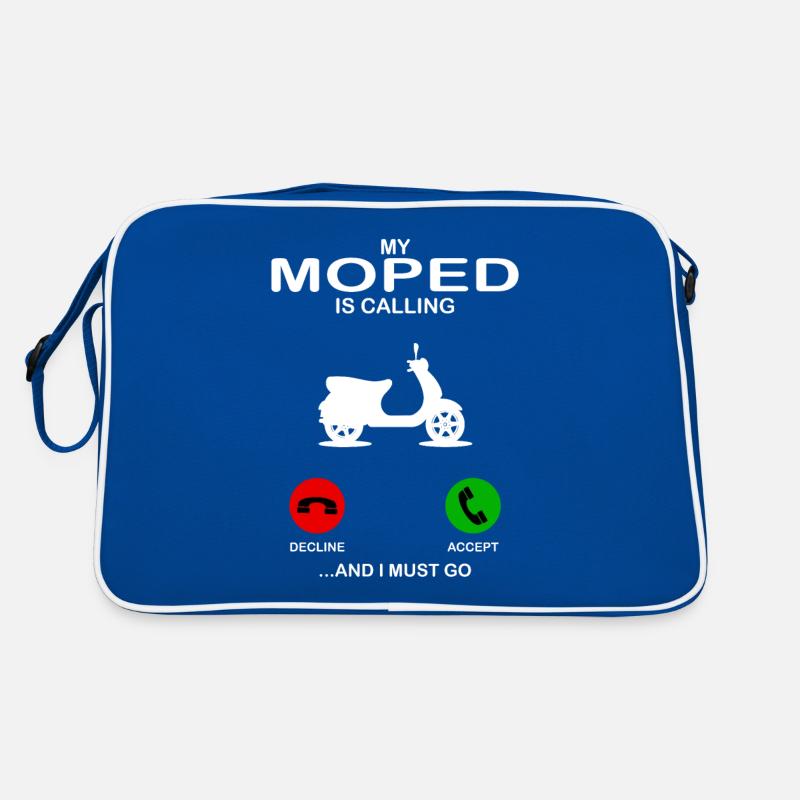 moped Retro Tasche