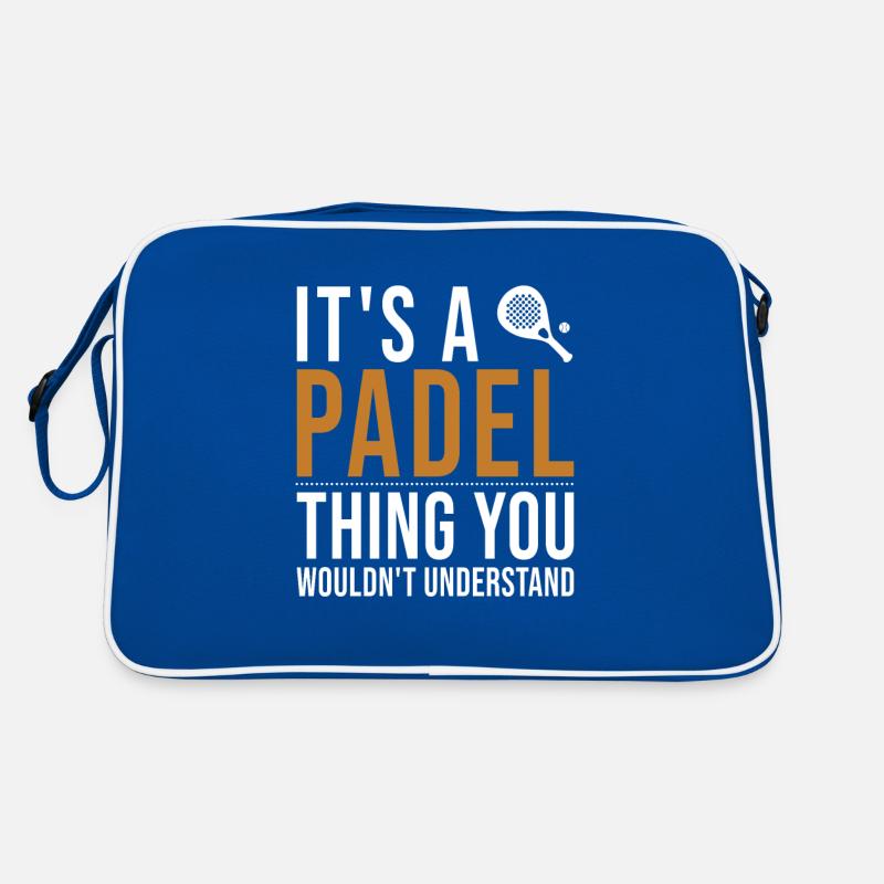 It's a Padel Thing Platform Tennis Paddleball Retro Bag
