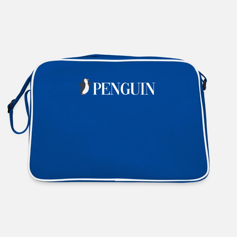 Texte du pingouin Pingouin royal Pingouin Sac Retro