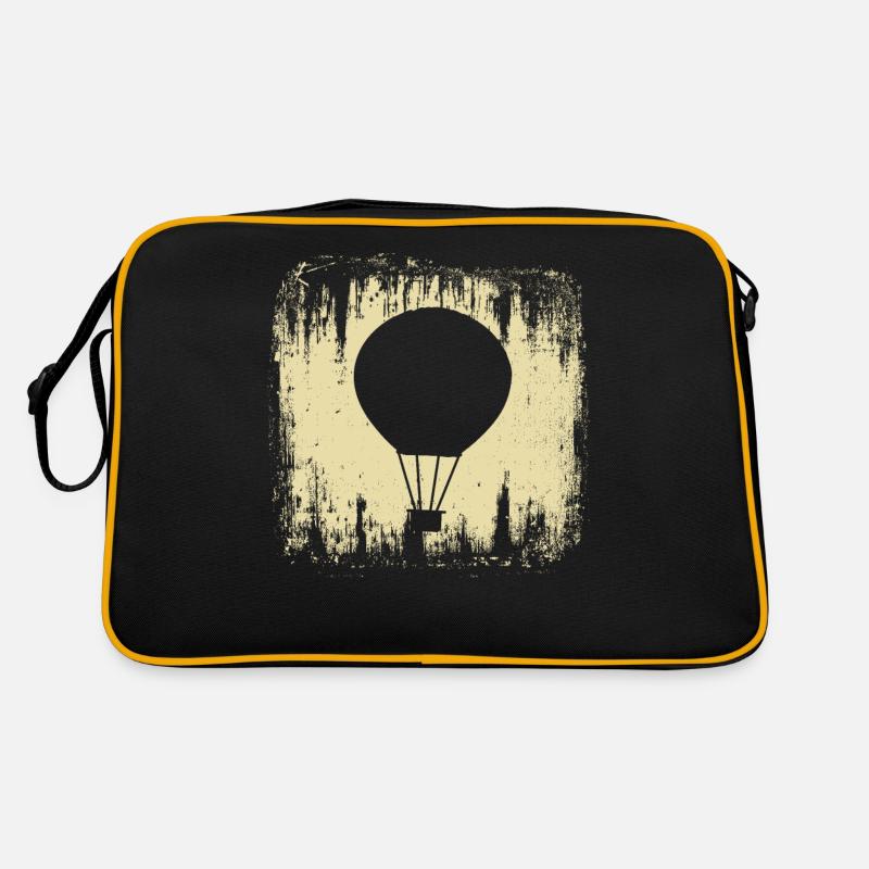 Heißluftballon Retro Tasche
