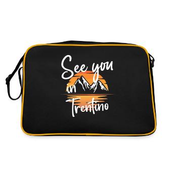 Trentin Snowboard Randonnée et ski - Sac Retro - noir/or - Dos
