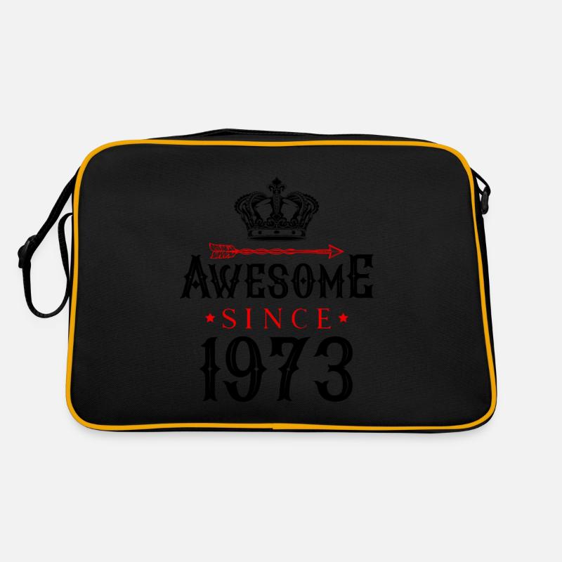 1973 awesome since Retro Tasche
