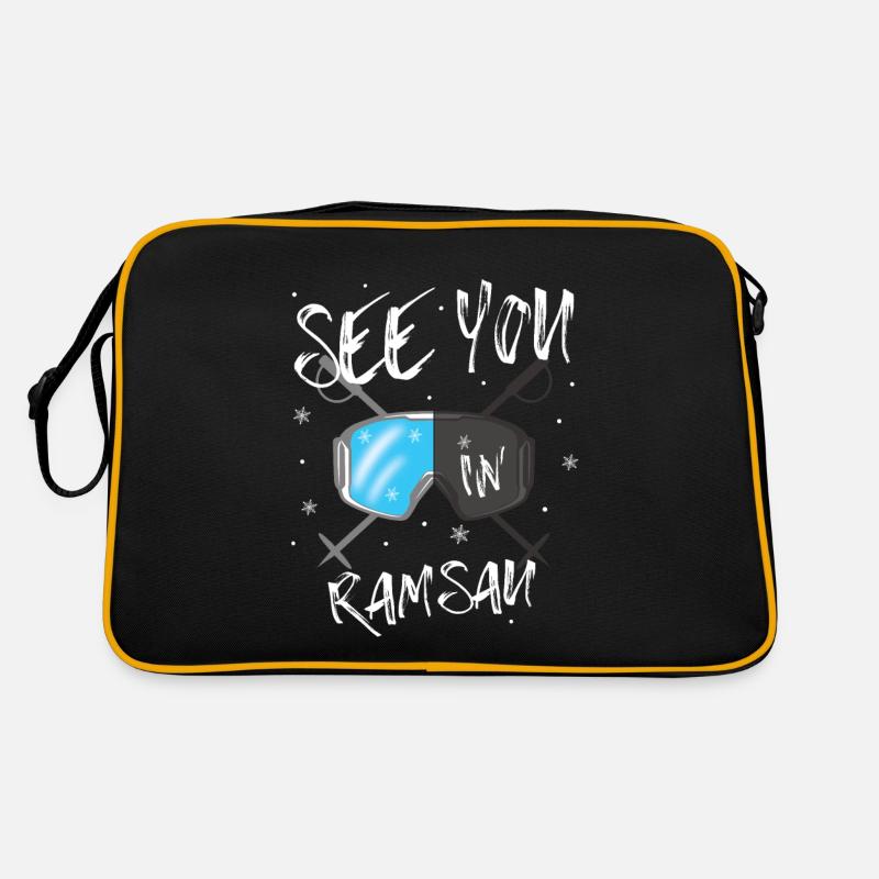 Ramsau Ski Mountain Snowboard Sac Retro