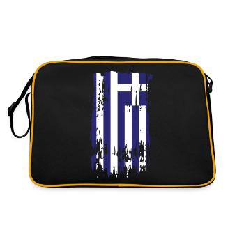Greece Greece Greece - Retro Bag - black/gold - Back