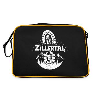 Zillertal Ski Tyrol Snowboard Autriche - Sac Retro - noir/or - Dos
