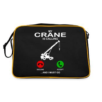Grue - Sac Retro - noir/or - Dos