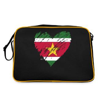 Suriname - Sac Retro - noir/or - Dos