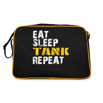 Tank - Sac Retro - noir/or - Dos