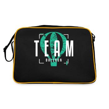 MAILLOT DE L’ÉQUIPE DE BALLON - Sac Retro - noir/or - Dos