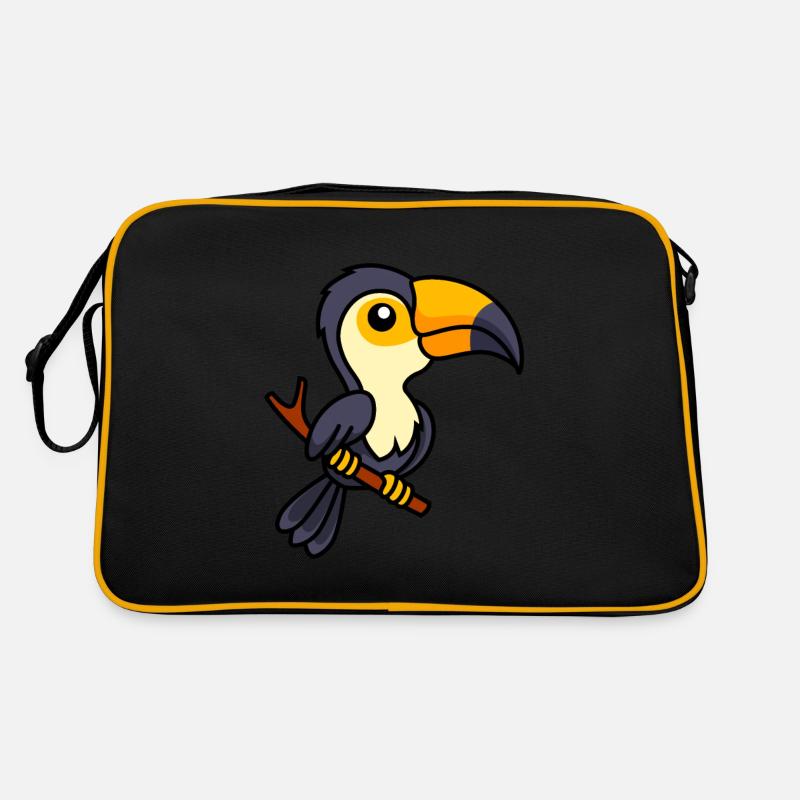 Tukan Comic Tier Retro Tasche