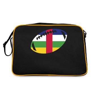 football République centrafricaine - Sac Retro - noir/or - Dos