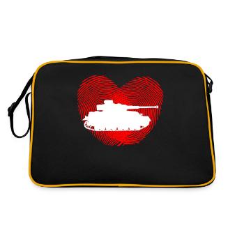 TANK - Retro Bag - black/gold - Back