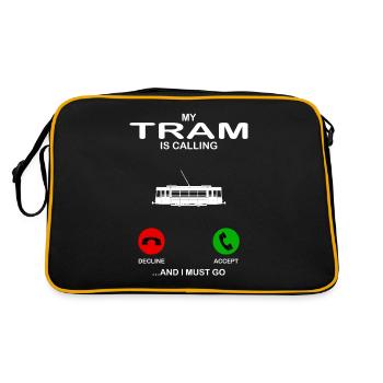 tram - Retro Bag - black/gold - Back