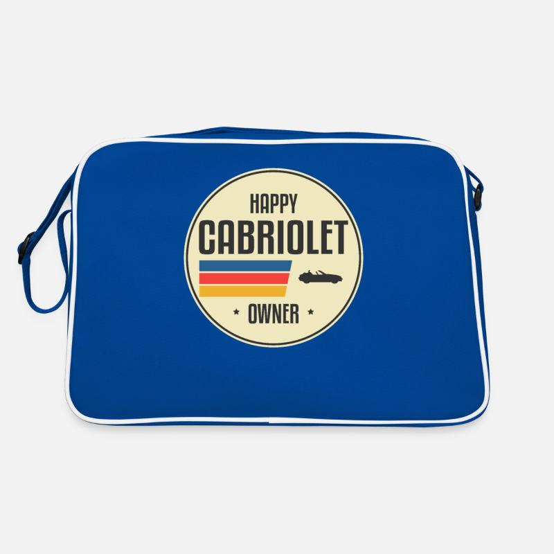 stylish cabriolet cabriolets tshirt Retro Tasche