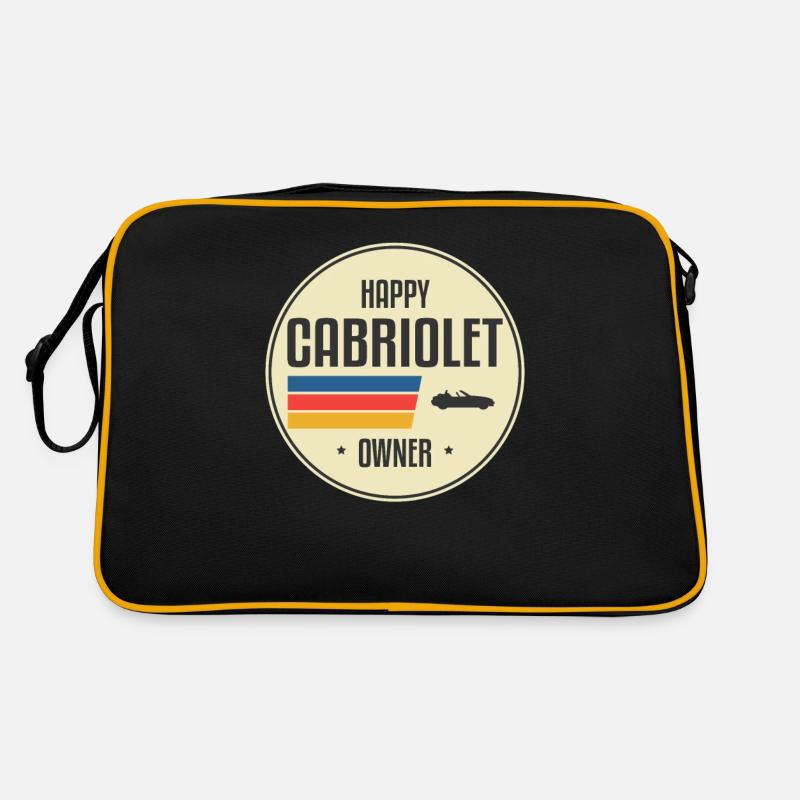 stylish cabriolet cabriolets tshirt Retro Bag