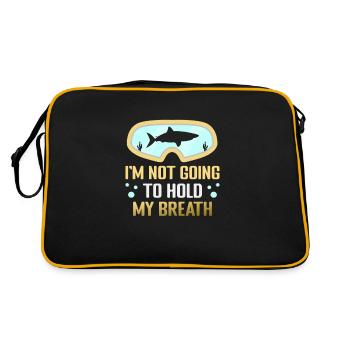 Instructeur de conception de plongée sous-marine Snorkeling - Sac Retro - noir/or - Dos