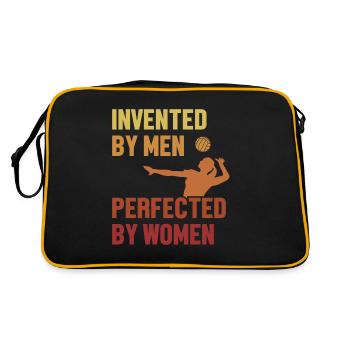 Invented by Men Perfected by Women Team Player - Retro Bag - black/gold - Back