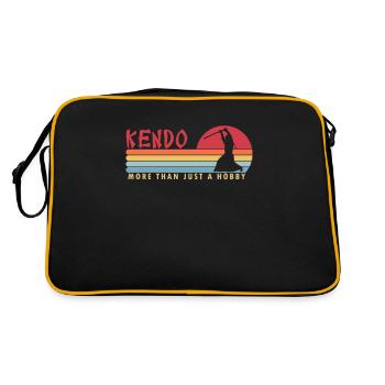 Kendo more than a Hobby Kata Kenjusu Shinai - Retro Bag - black/gold - Back
