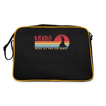 Kendo mehr als ein Hobby Kenjusu Kata Shinai - Retro Bag - black/gold - Back