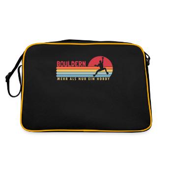 Bouldern mehr als ein Hobby Climbing Sport Free - Retro Bag - black/gold - Back
