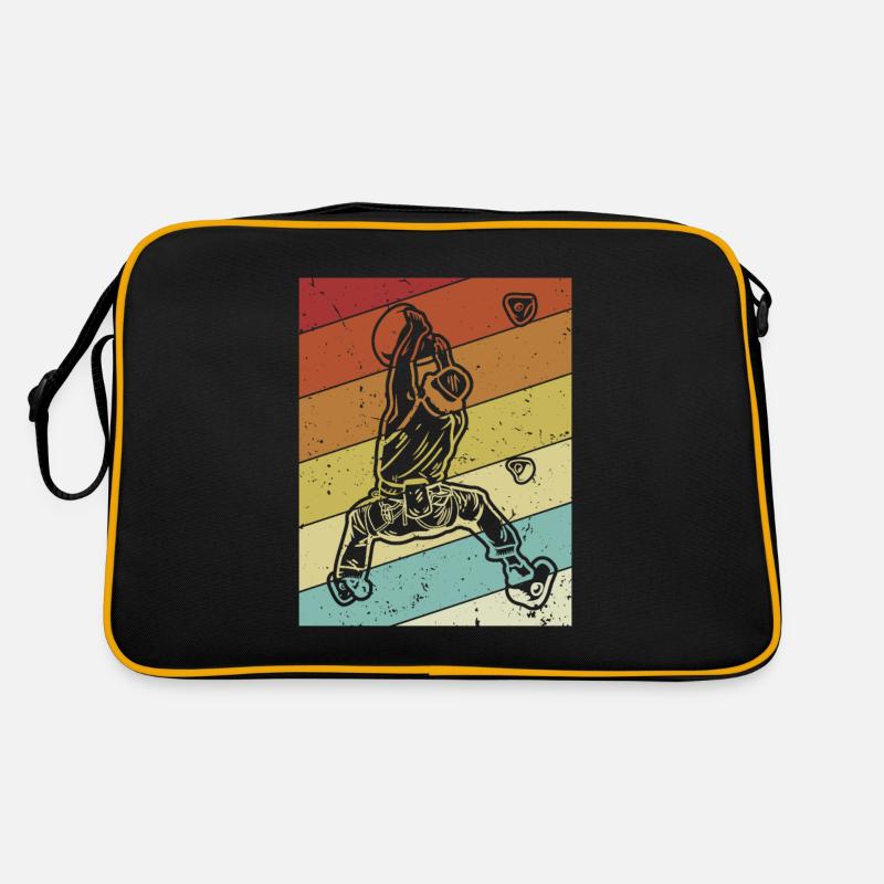 Escalade de bloc Escalade de vitesse Escalade Sac Retro