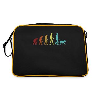 Dog Evolution Quadrupède Wauwau Mâle Propriétaire - Sac Retro - noir/or - Dos
