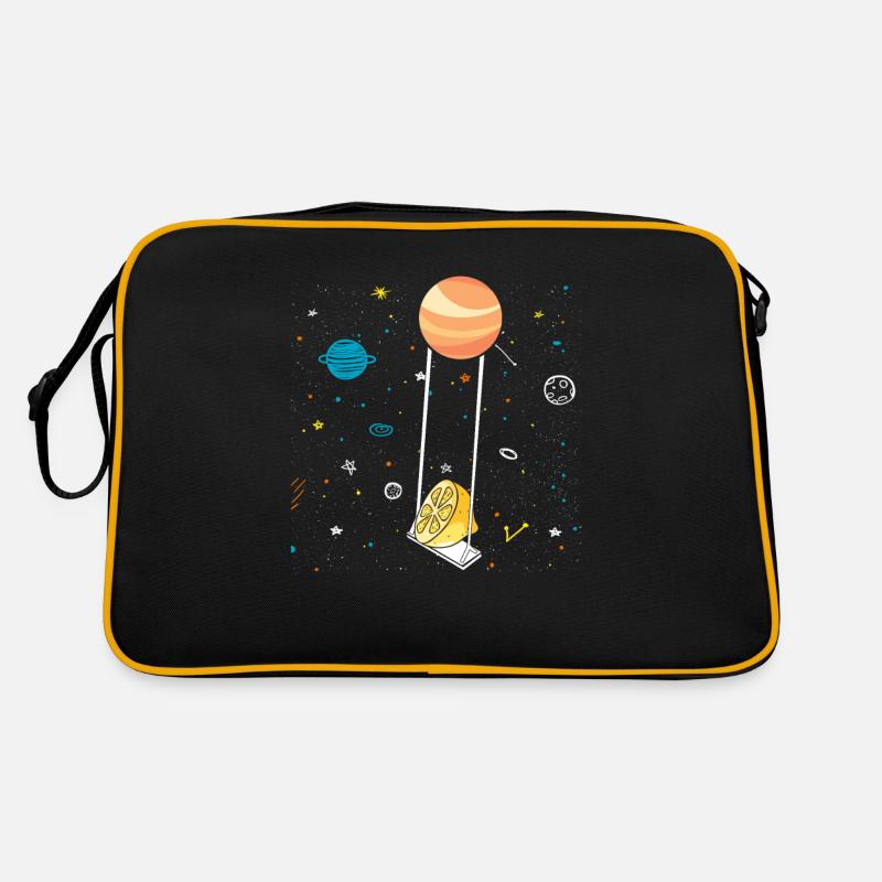 Lemon Design Lemonades Stand Boss Vente de citron Sac Retro