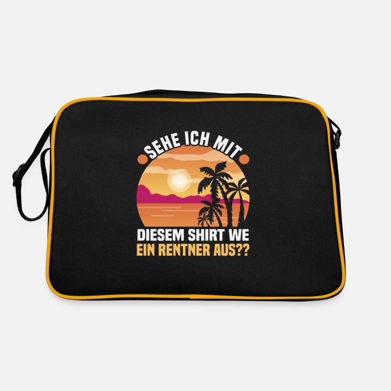 Retirement Gift idea Pension Work colleague Retro Bag