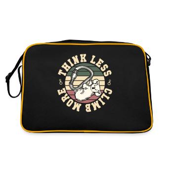 Think Less Climb More Koala Indoor Speed Sport - Retro Bag - black/gold - Back