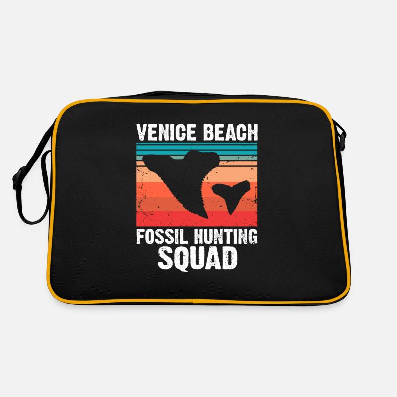 Paleontologist Designs Fossil Hunter Student Retro Bag