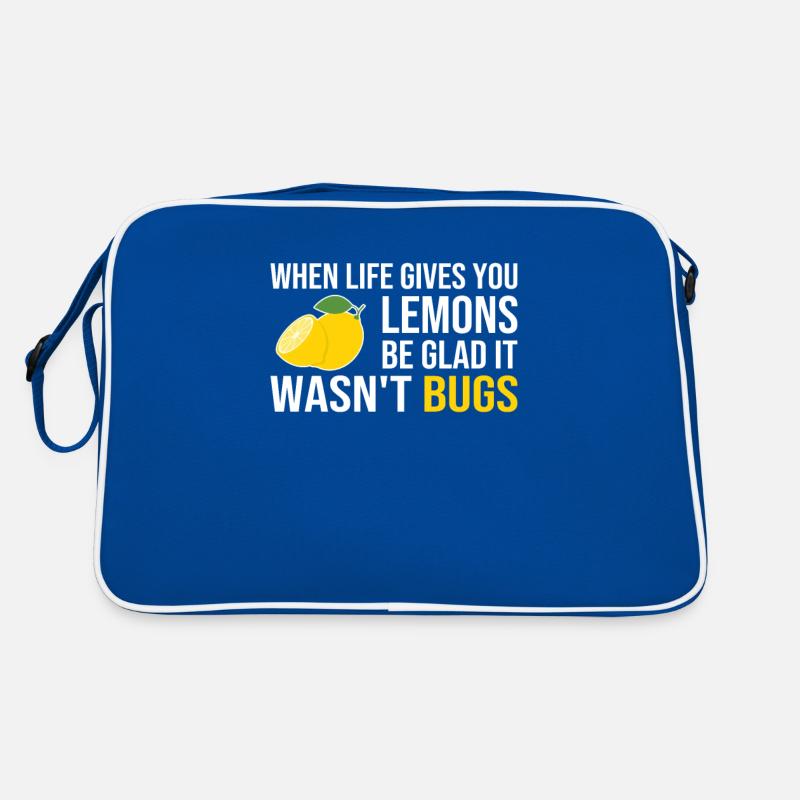 Life Gives You Lemons Not Bugs Full Stack Retro Bag