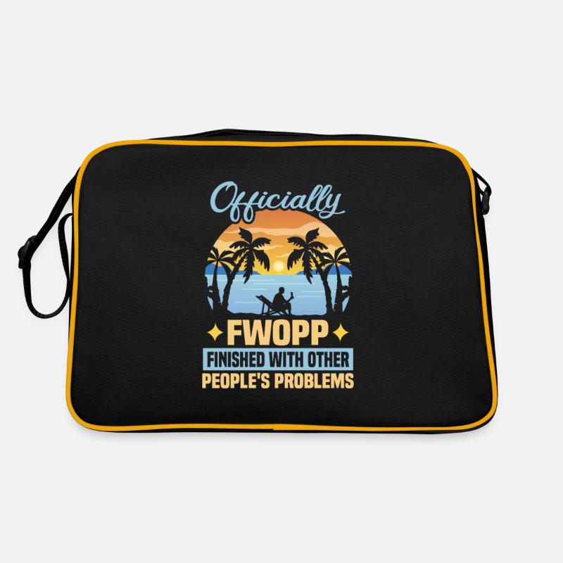 Retirement Gift idea Pensioner Work colleague Retro Bag