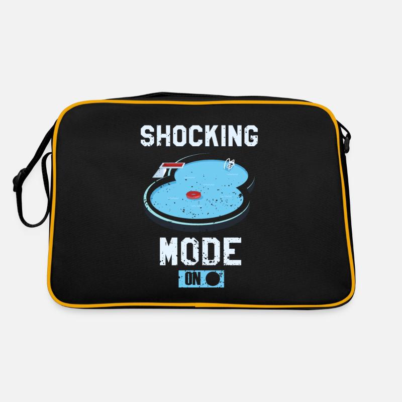 Bademeister Designs für Pooltechniker Retro Tasche