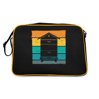 Ruche d’apiculteur Rétro - Sac Retro - noir/or - Dos