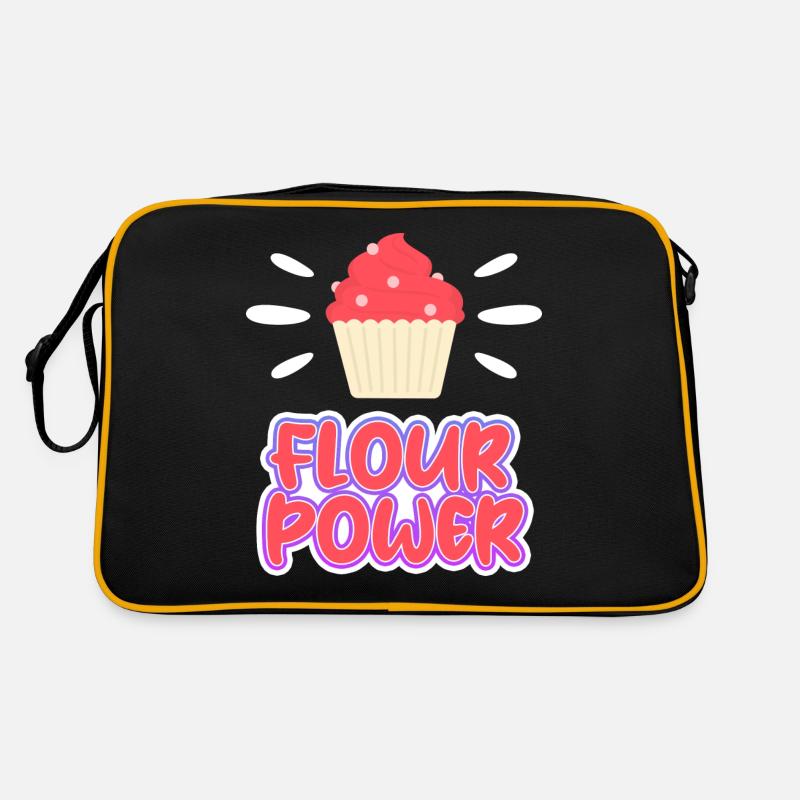 Flour Power – Gâteau Farine De Blé Tendre Cupcake Sac Retro