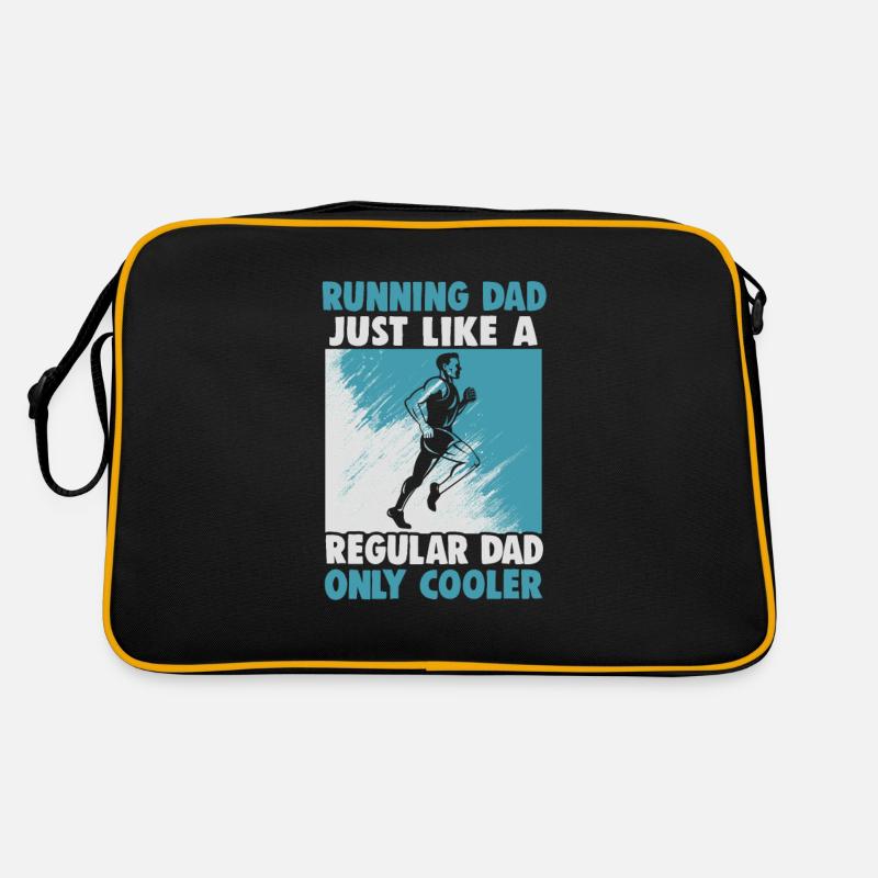Running Marathon Runner Running Sac Retro