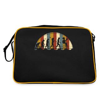 Lifeguard Lifeguard Evolution - Sac Retro - noir/or - Dos