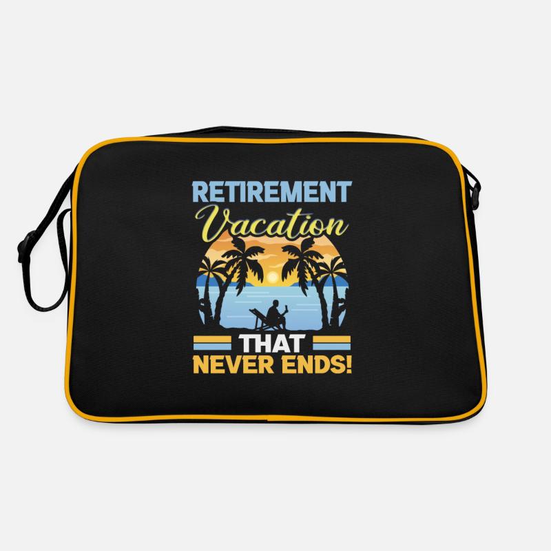 Retirement Gift idea Pension Work colleague Retro Bag