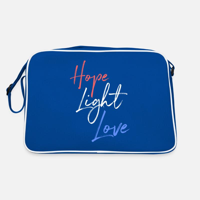 Hope Light Love Retro Bag