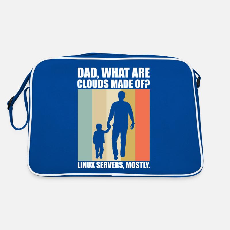 Cloud Computing Informatik Tech Retro Tasche