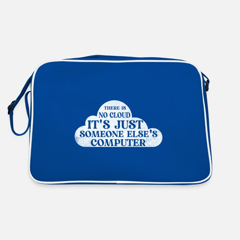 Cloud Computing Informatik Tech Retro Tasche